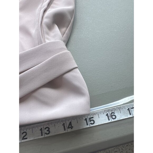 Kut From The Kloth Belted Crop Wide Leg Trouser Pants Women 2 Pink Career Office - Picture 6 of 7